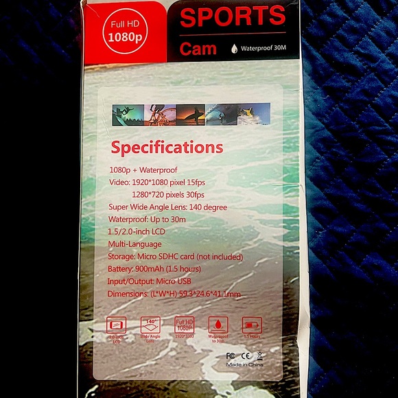 Sports Cam-waterproof digital camera - Picture 2 of 4